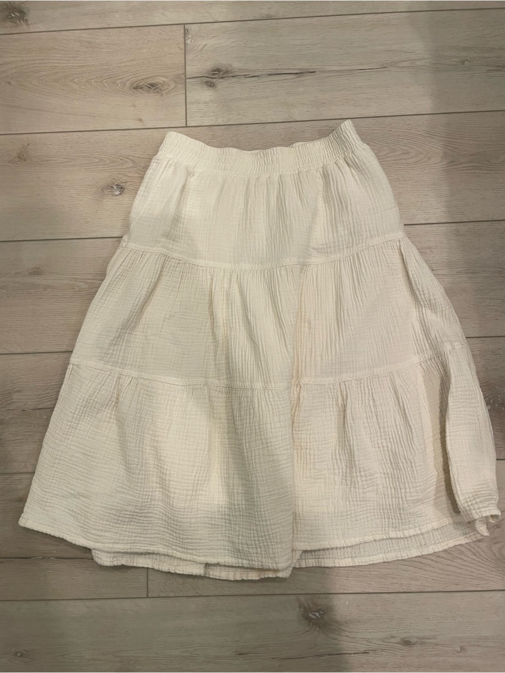 Cat & Jack Cream Midi Skirt